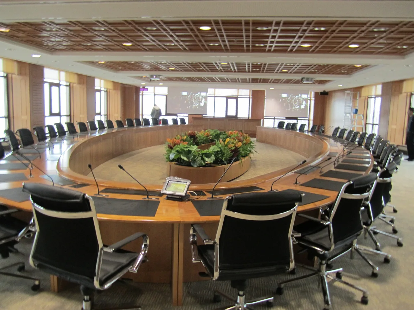 Koç Üniversitesi mütevelli heyeti toplantı salonu